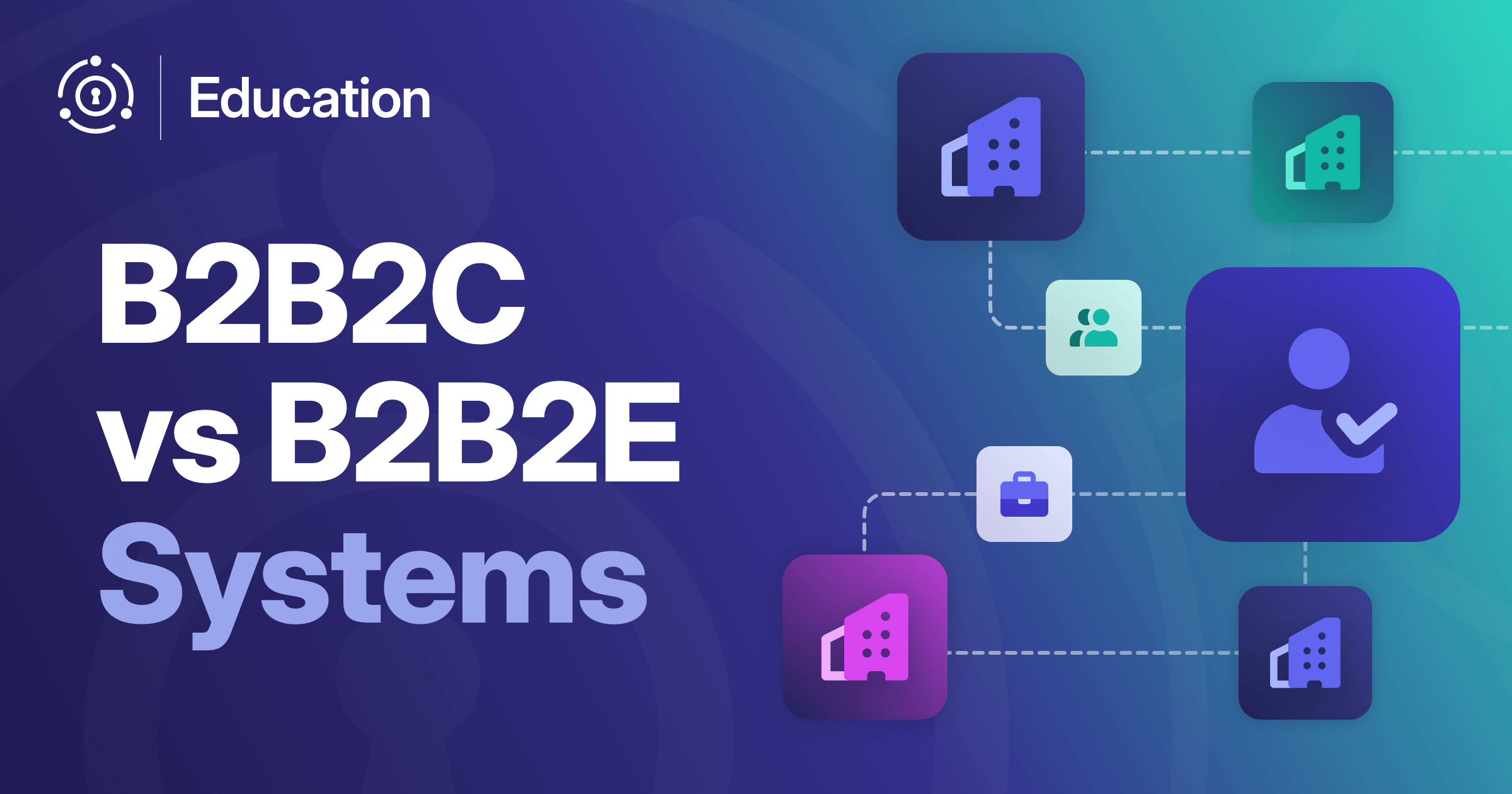B2B2C vs B2B2E systems