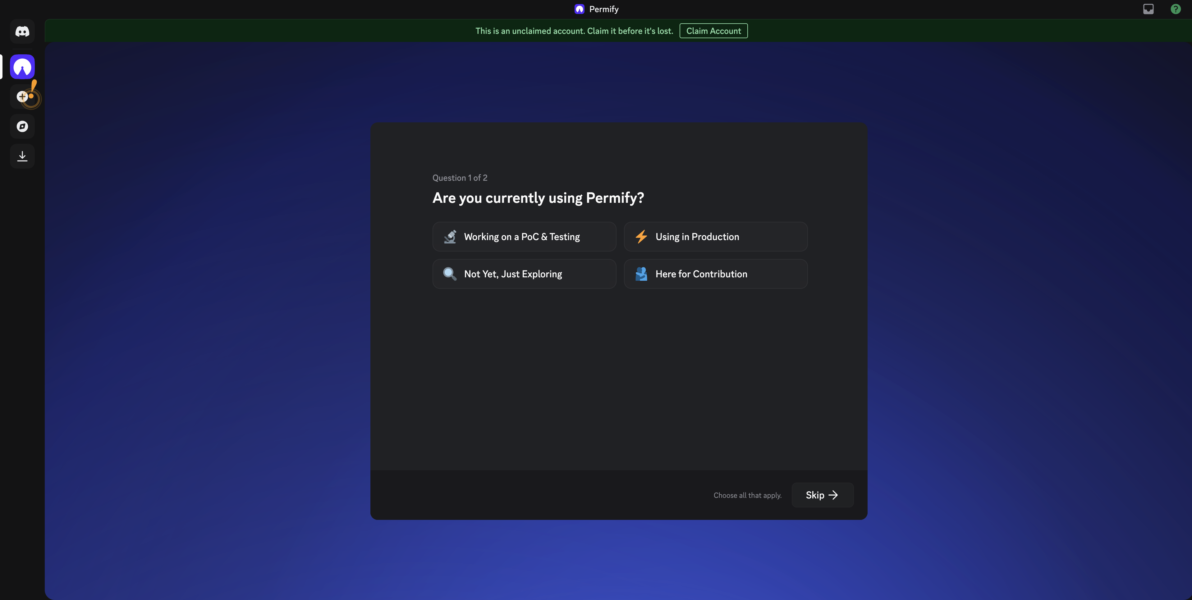 Onboarding question about Permify usage