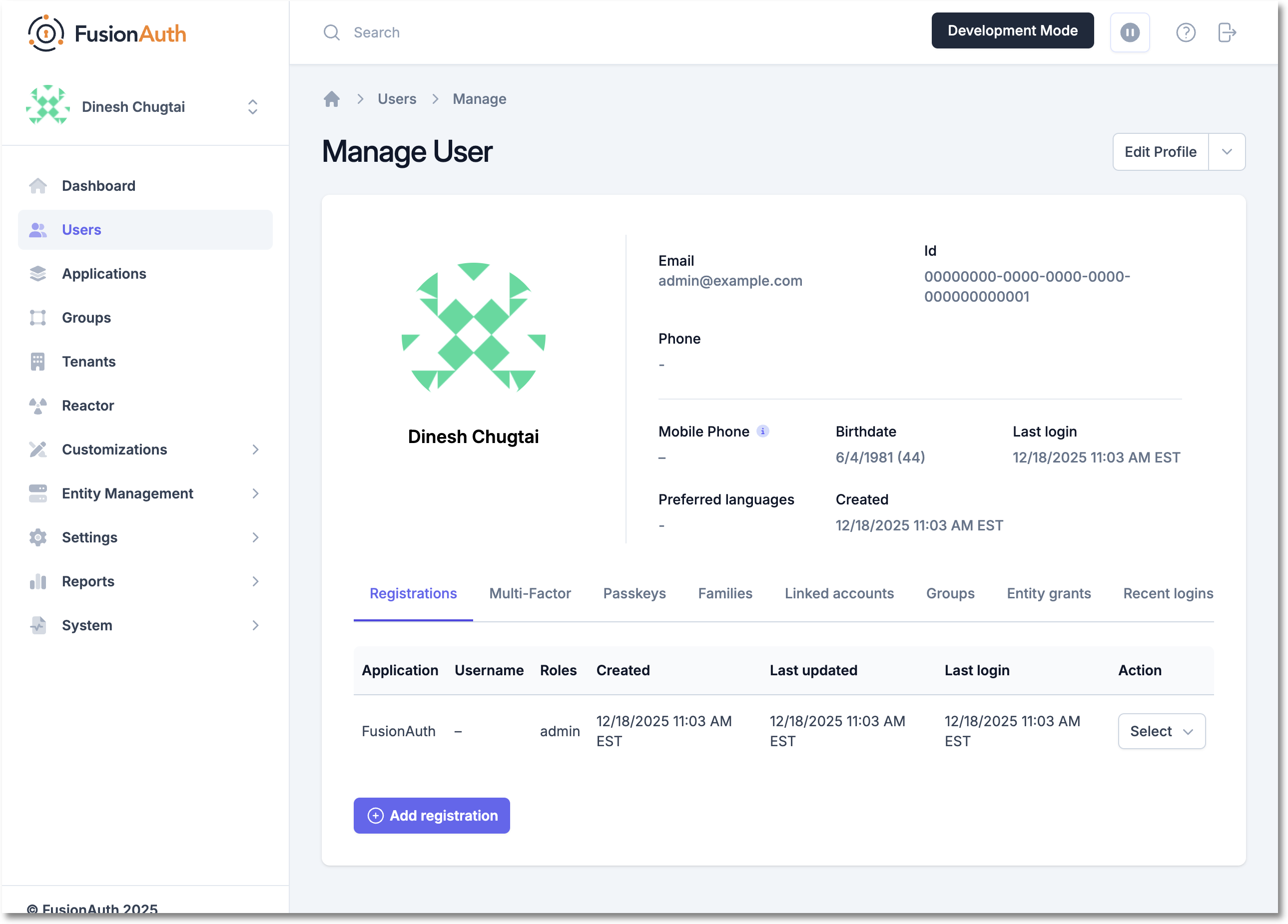 The refreshed Admin App UI