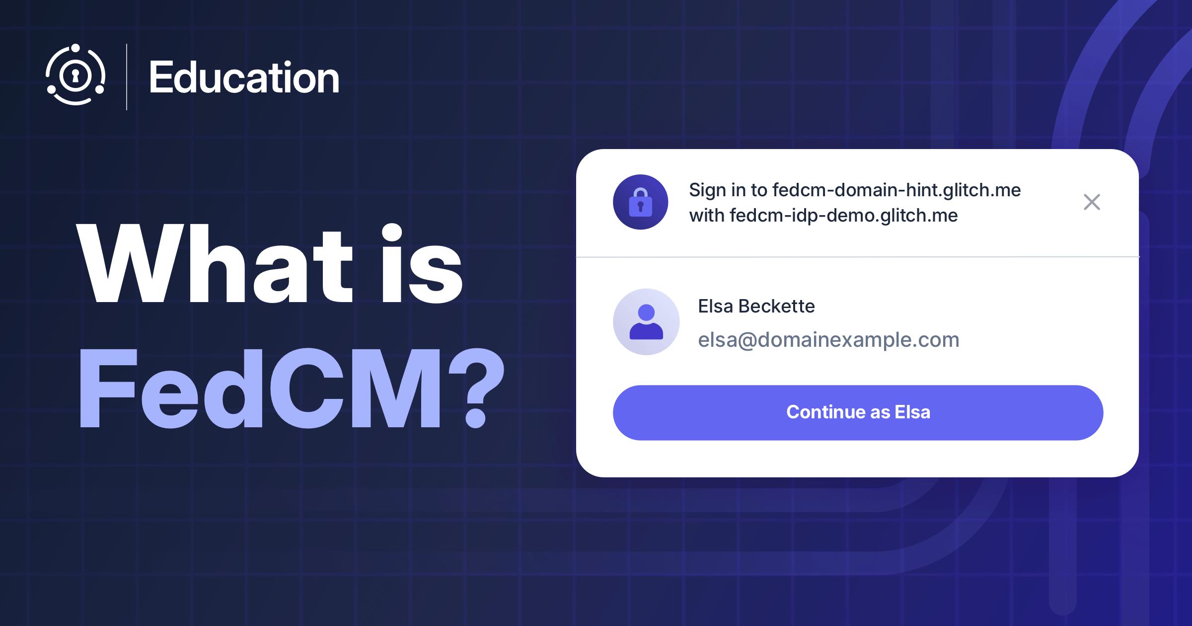 What is FedCM?
